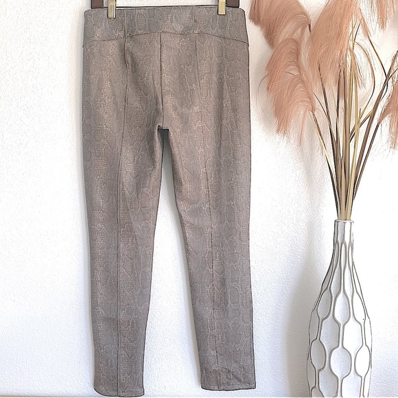 Anthropologie Metallic Snake Leggings Size 29 - Picture 4 of 12